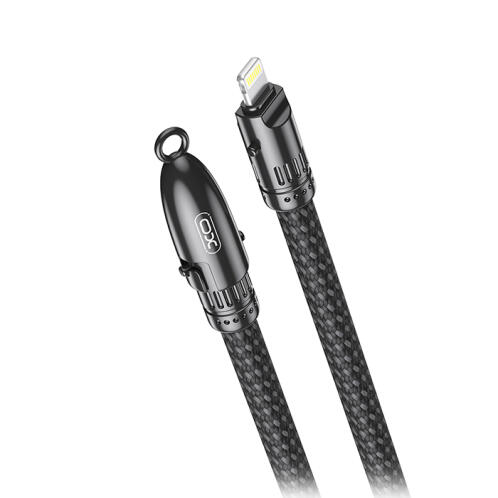 XO Καλώδιο USB High-Speed Type-C αρσ. - Lightning, 0.2m σε μαύρο χρώμα XO NB-Q289A
