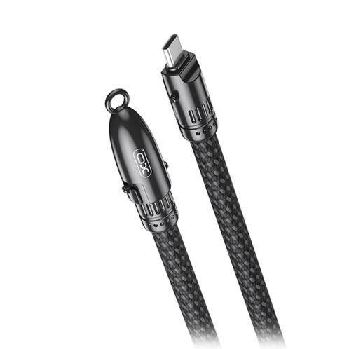 XO Καλώδιο USB High-Speed Type-C αρσ. - Type-C αρσ., 0.2m σε μαύρο χρώμα XO NB-Q289B