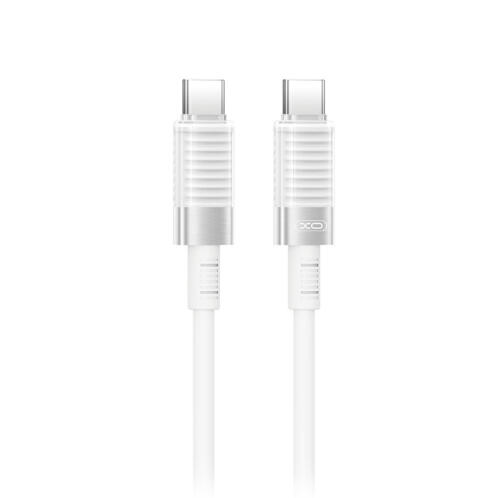 XO Καλώδιο USB High-Speed Type-C αρσ. - Type-C αρσ., 1.00m σε λευκό χρώμα XO NB-Q282B