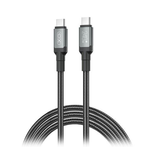 XO Καλώδιο USB High-Speed Type-C αρσ. - Type-C αρσ., 2.00m σε μαύρο χρώμα XO NB-Q264B