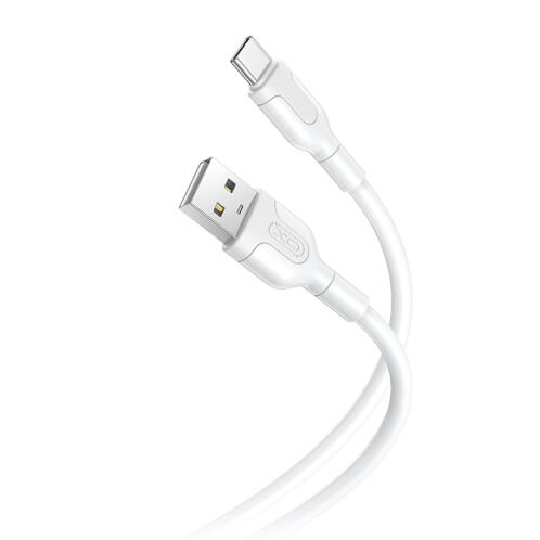 XO Καλώδιο USB High-Speed A αρσ. - USB Type-C αρσ. 10.5W, 1.00m σε λευκό χρώμα XO NB212