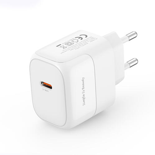 XO Universal φορτιστής USB-C, 20W σε λευκό χρώμα XO L136 (EU) PD20W 1 USB-C FAST CHARGING CHARGER