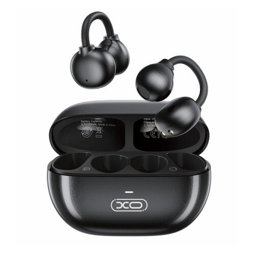 XO Open-ear Bluetooth ακουστικά handsfree με θήκη ασύρματης φόρτισης, σε μαύρο χρώμα XO G40 PEARL BLACK COLOR