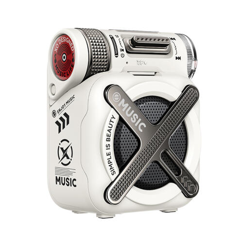 XO Mini Bluetooth φορητό ηχείο, σε λευκό χρώμα XO F72 MECHA WHITE COLOR