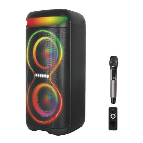 XO Ηχείο Bluetooth με ασύρματο μικρόφωνο, τηλεχειριστήριο και RGB φωτισμό XO F70