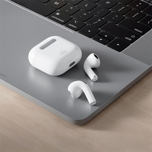 XO Bluetooth ακουστικά 6ης γενιάς με θήκη φόρτισης, σε λευκό χρώμα XO Q6 WHITE COLOR
