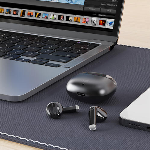 XO Bluetooth ακουστικά handsfree με θήκη φόρτισης, σε μαύρο χρώμα XO X33 BLACK COLOR