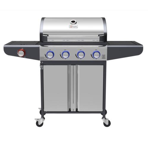 Campfire Ψησταριά με 4 καυστήρες Εστία & Διακόπτες Led