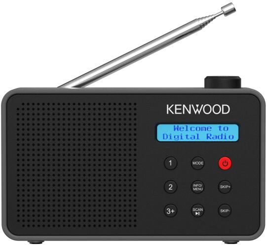 Kenwood CR-M25DAB-B Φορητό Ραδιόφωνο Ρεύματος DAB+ Μαύρο
