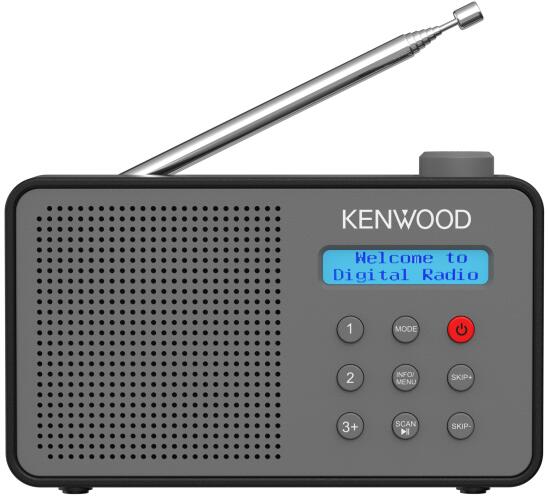 Kenwood CRM25DAB-H Φορητό Ραδιόφωνο Ρεύματος DAB+ Γκρι