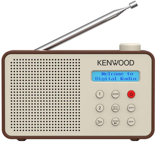 Kenwood CR-M25DAB-Τ Φορητό Ραδιόφωνο Ρεύματος DAB+ Mocca