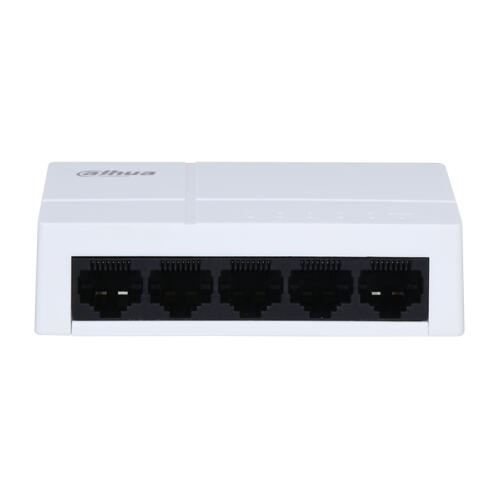 DAHUA 5-Port Unmanaged Gigabit Switch 10/100/1000, σε λευκό χρώμα. DAHUA DH-SG1005L