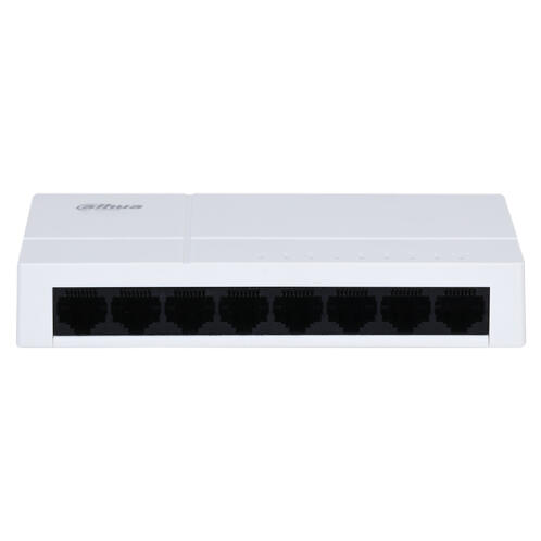 DAHUA 8-Port Unmanaged Gigabit Switch 10/100/1000, σε λευκό χρώμα. DAHUA DH-SG1008L