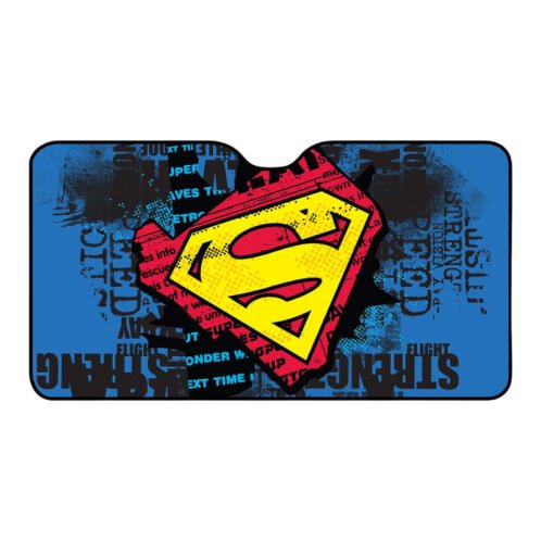 Superman Ηλιοπροστασία Αυτοκινήτου Παρμπρίζ 130x70cm, 1τμχ