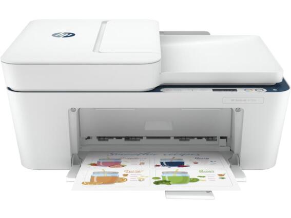 HP DeskJet Έγχρωμο Πολυμηχάνημα Inkjet με WiFi και Mobile Print 4130e All-in-One Printer Λευκό