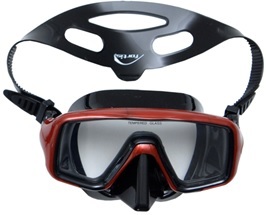 Fortis Μάσκα Ενηλίκων Σιλικόνης Κόκκινη & Μαύρη