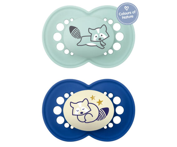 MAM ΠΙΠΙΛΑ ORIGINAL DAY & NIGHT X2 ΣΙΛΙΚΟΝΗ 16+ ΜΗΝΩΝ ΑΓΟΡΙ