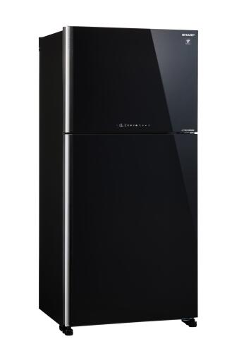 Sharp Ψυγείο Δίπορτο 604lt NoFrost Υ187xΠ86.5xΒ74εκ. Μαύρο SJ-YG740G-BK