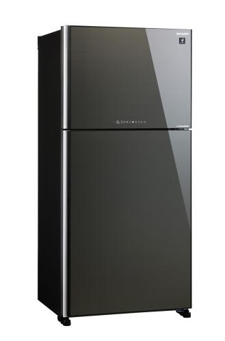 Sharp SJ-YG740G-SL Ψυγείο Δίπορτο 604lt NoFrost Υ187xΠ86.5xΒ74εκ. Inox
