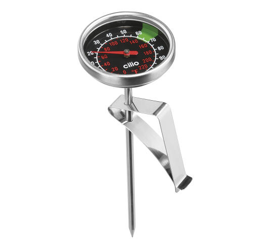 Cilio Θερμόμετρο Γάλακτος Ανοξείδωτο18cm 100C