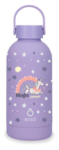 Enso Παγούρι παιδικό Magical Unicorn Purple
