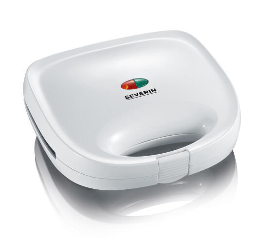 Severin Τοστιέρα 600W Πλάκες Τρίγωνο 2971 Λευκή