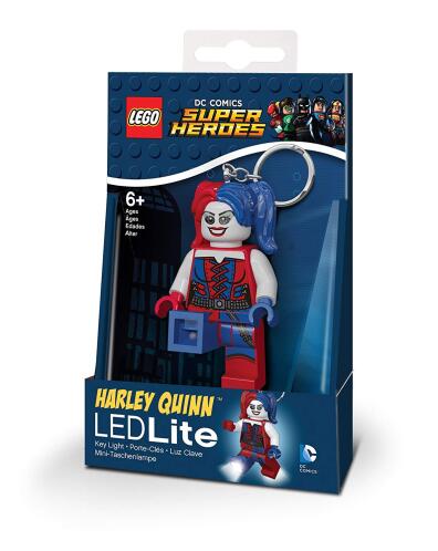 Lego Μπρελόκ-Φακός Ledlite Super Hero - New Movie Harley Quinn