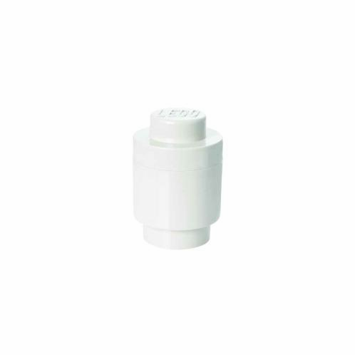LEGO Storage Brick 1 Round White