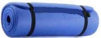 Campus Αφρώδες Υπόστρωμα Μονόχρωμο 10mm με Ιμάντες Μπλε, Πράσινο