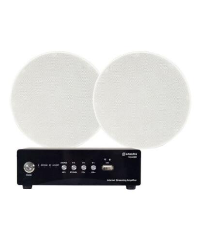 Adastra Multiroom1 Πακέτο Αυτοενισχυόμενα Σετ Ηχεία Εγκαταστάσεων 60W με Bluetooth Λευκά