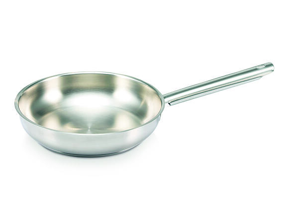 Cook-Shop Τηγάνι Ανοξείδωτο χωρίς Καπάκι 28cm