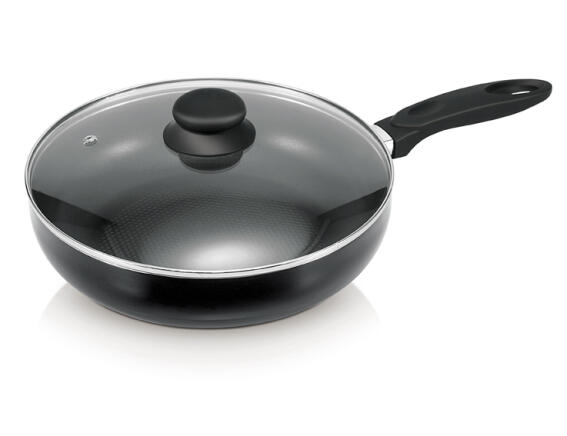 Cook-Shop Τηγάνι Βαθύ Αντικολλητικό Μαύρο 24cm