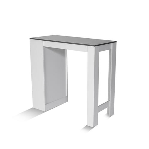 SPM Ξύλινο Τραπέζι - Μπαρ Κουζίνας με 3 Ράφια 110 x 50 x 103 cm Boston 30080075