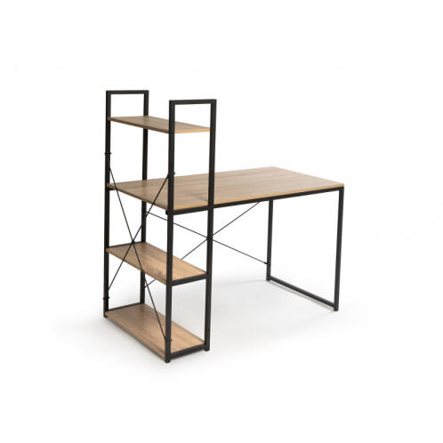 Μεταλλικό Γραφείο με 3 Ράφια 113 x 60 x 120 cm Idomya 30080231