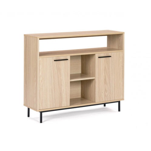 Ξύλινος Μπουφές με Μεταλλική Βάση 100 x 30 x 81 cm Idomya Zen 30088797