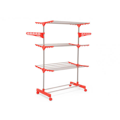 Idomya Πολυλειτουργική Απλώστρα 21 m Χρώματος Κοραλί Infinity Idomya 30090231