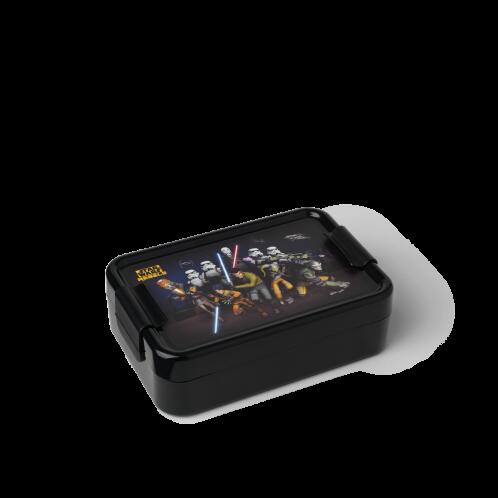 Star Wars Δοχείο Φαγητού Μαύρο Rebels 21x14x6,5cm.