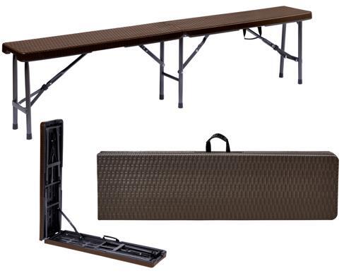 VELCO Παγκάκι Catering Βαλίτσα