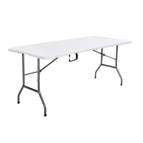VELCO Τραπέζι Μεταλλικό Catering Βαλίτσα Πτυσσόμενο Λευκό