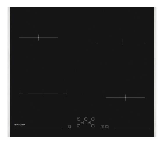 SHARP ΚΕΡΑΜΙΚΗ ΕΣΤΙΑ 60CM KH-6V08FT0K-EU