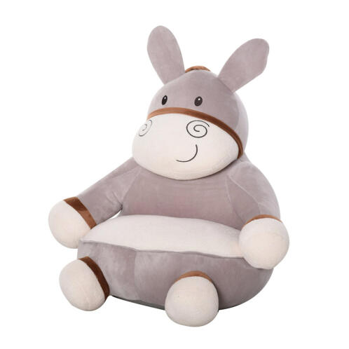 Λούτρινη Παιδική Πολυθρόνα Γάιδαρος 60 x 55 x 60 cm HOMCOM 310-045