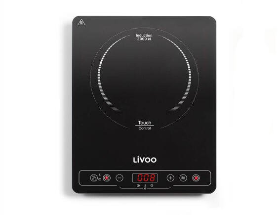 Επαγωγική Εστία Livoo DOC235 με ισχύ 2000W και 1 ζώνη μαγειρέματος