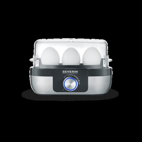 Severin Αυγοβραστήρας 3 Θέσεων  με χρονόμετρο 270W Χρωμέ