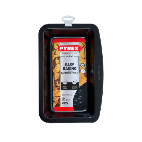 Pyrex Φόρμα κέικ ορθ 24x13ΕΚ glide