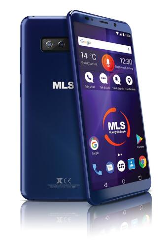 MLS MX PRO 4G Κινητό Smartphone Blue Dual Sim