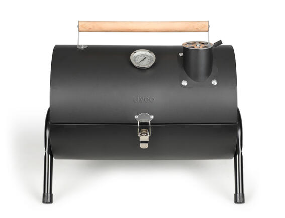 Φορητή Ψησταριά & Καπνιστής Livoo DOC269 με επιφάνεια ψησίματος 33.5 x 22 - Black