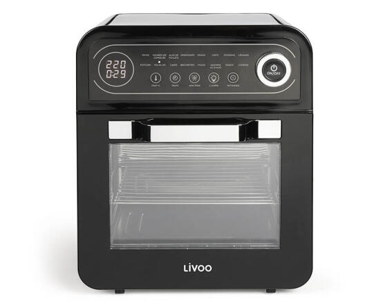 Φριτέζα αέρος Livoo DOC255 με ισχύ 1600 W και χωρητικότητα 12L