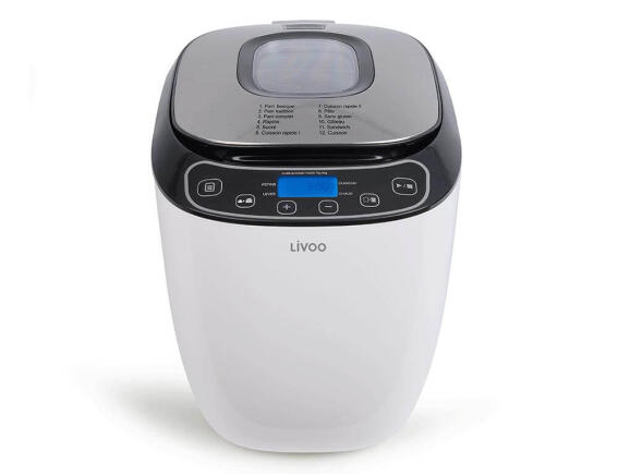 Αρτοπαρασκευαστής Livoo DOP218 Με Ισχύ 550W Και Χωρητικότητα 900gr