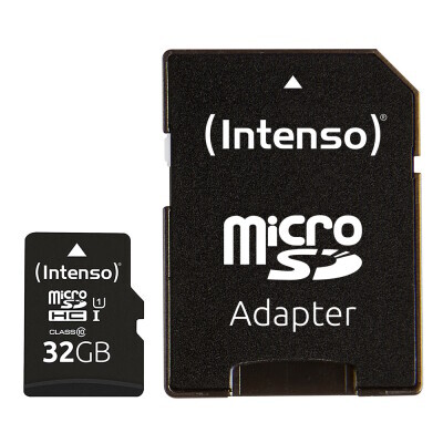 Intenso Micro SD CARD 32GB class10 with adapter