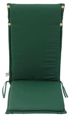 Velco Μαξιλάρι Μπεζ-Πράσινο για Καρέκλα με Ψηλή Πλάτη Διπλής Όψης